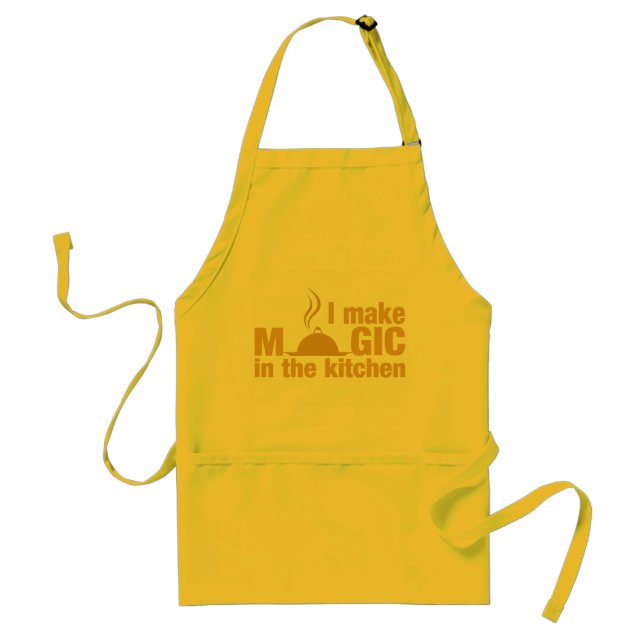 Jag gör Magic apron - välj stil, färg Förkläde (Framsidan)