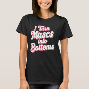 Jag gör Mascs till Grund T Shirt