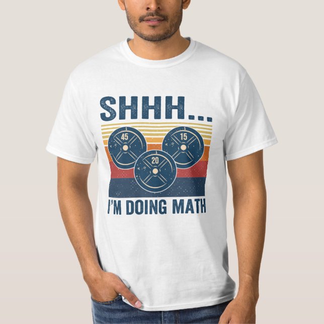 Jag gör matte T-shirt (Framsida)