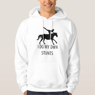 Jag gör mig själv stunter och vaulting Horseriding Hoodie