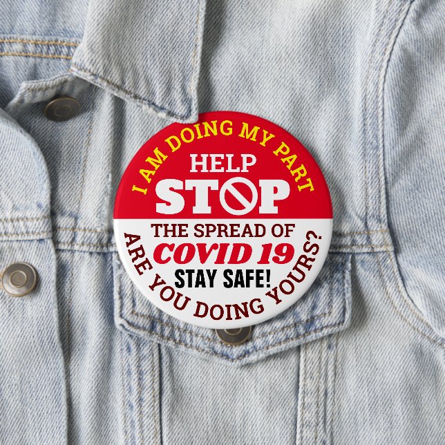 JAG GÖR MIN DEL - COVID 19 KNAPP (In Situ)