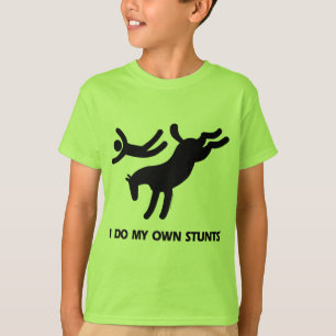 Jag gör min egna Stunts™ häst: humoristisk bil Tee Shirt