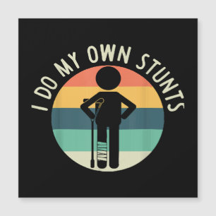 Jag gör mina egna bedövningar