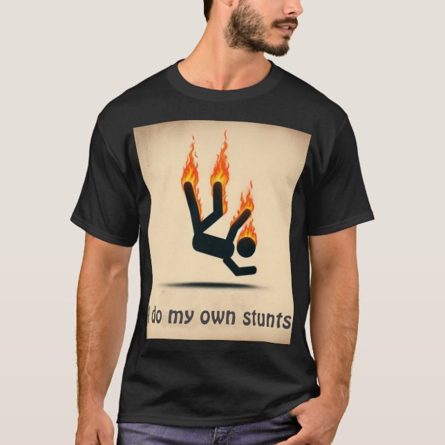 Jag gör mina egna bedövningar t shirt (Framsida)