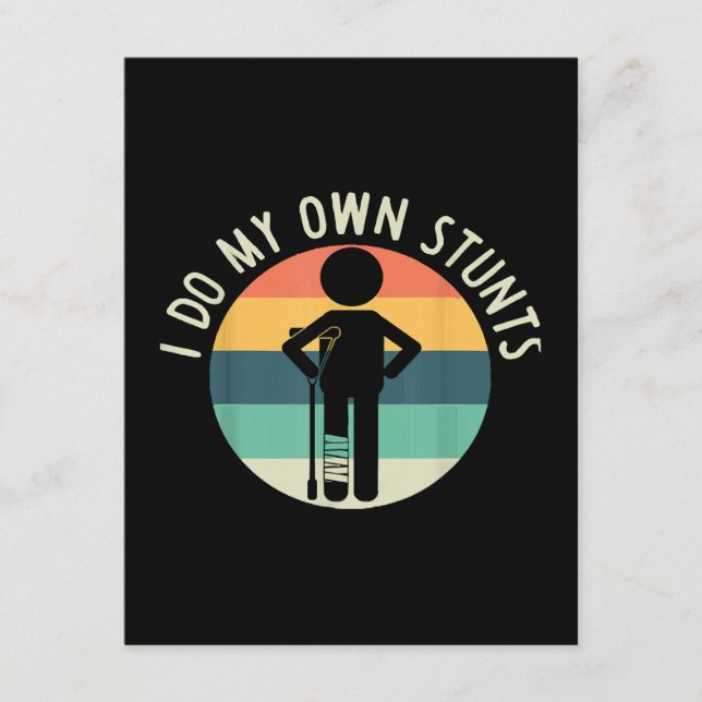 Jag gör mina egna bedövningar tilläggskort (Framsida)