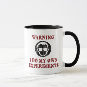 Jag Gör Mina Egna Experiment - Cool Vetenskapsman Mugg