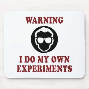 Jag Gör Mina Egna Experiment - Cool Vetenskapsman  Musmatta