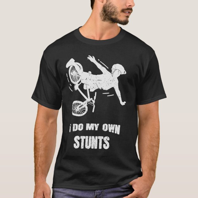 Jag gör mina egna stenar Bike T Shirt (Framsida)