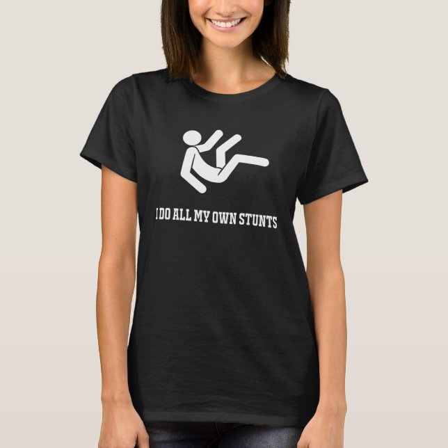 Jag gör mina egna stenar bra t shirt (Framsida)