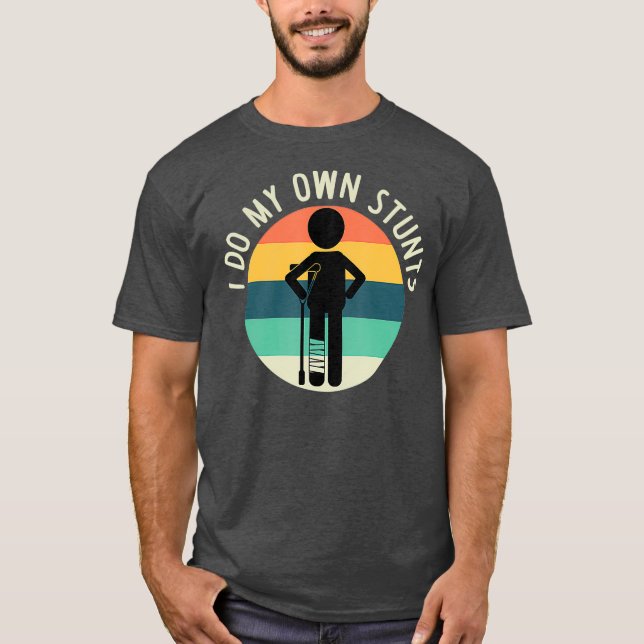 Jag gör mina egna stenar för att få en välgiftande t shirt (Framsida)