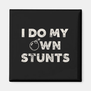 Jag gör mina egna stenar _ Funny Klutz Quote - Sar Magnet
