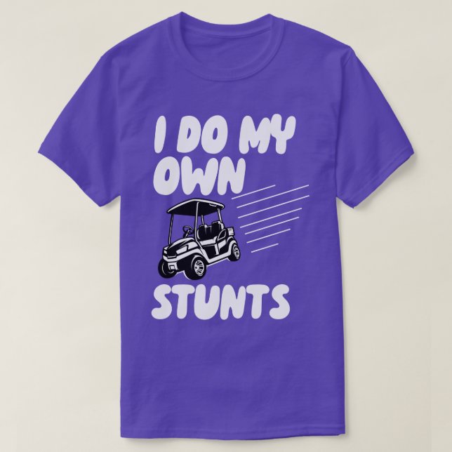 Jag gör mina egna stenar Golf T Shirt (Design framsida)
