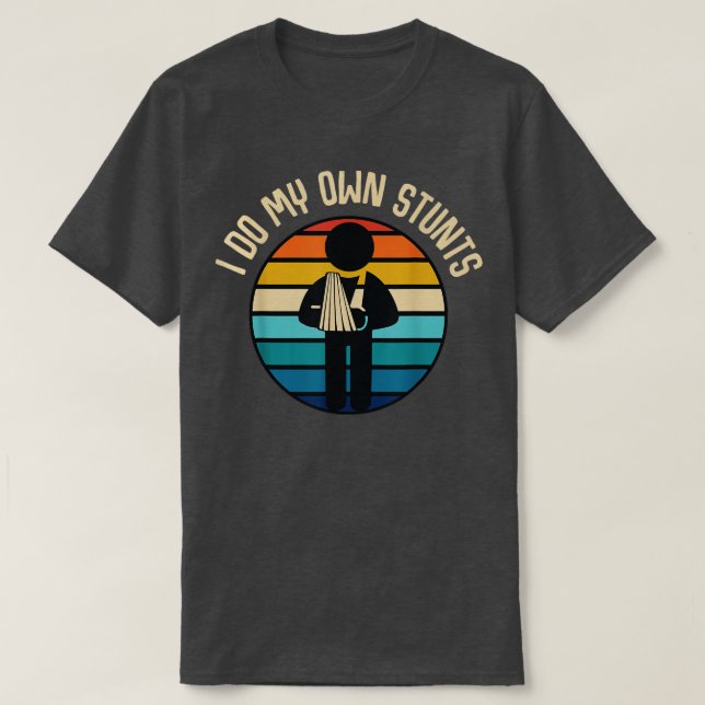 Jag gör mina egna stenar.. Lilla skada.. T Shirt (Design framsida)