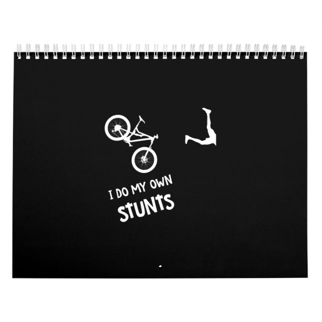 Jag gör mina egna stenar Mountain Bike Kalender (Omslag)