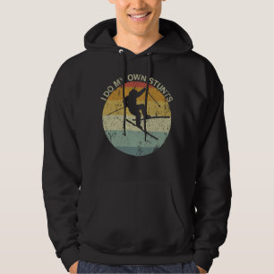 Jag gör mina egna stenar och hoppas på Skier-ska Hoodie
