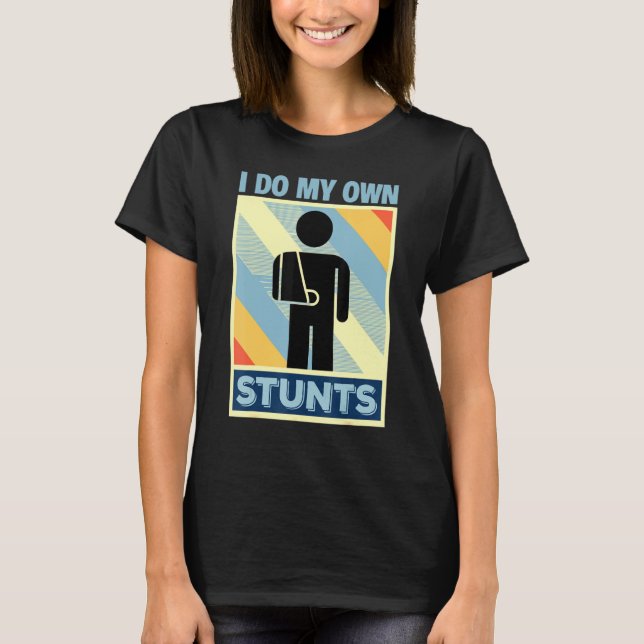 Jag gör mina egna stenar t shirt (Framsida)