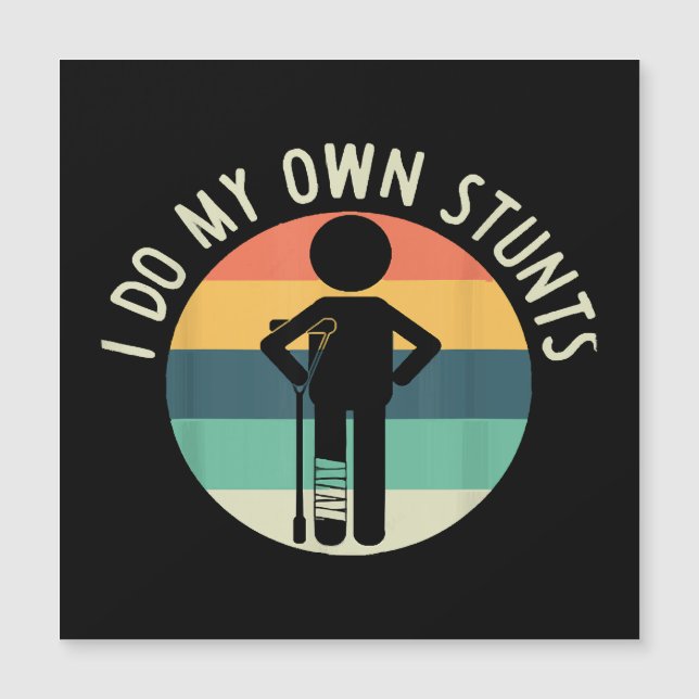 jag gör mina egna stunt (Framsida)