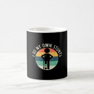 jag gör mina egna stunt kaffemugg