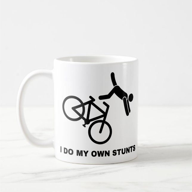 Jag Gör Mina Egna Stunts Kaffemugg (Vänster)