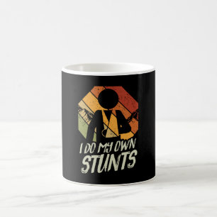 Jag gör mina egna stutter-olyckor kaffemugg