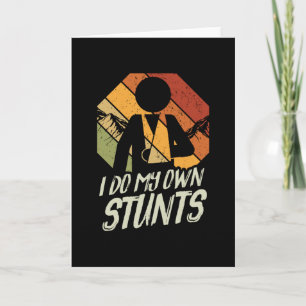 Jag gör mina egna utfall av idrottsolycka kort