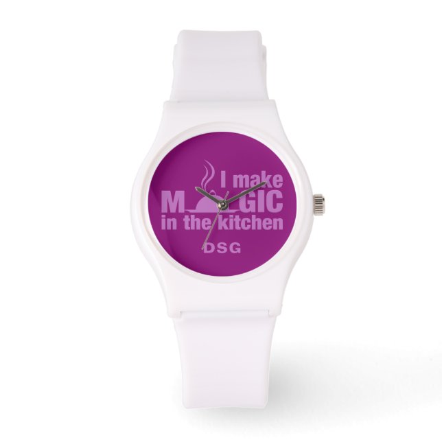 Jag gör monogramklockor av magisk anpassningsbar armbandsur (Framsida)