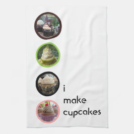 Jag gör muffins kökshandduk