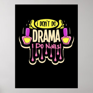 Jag gör Nagel Poster