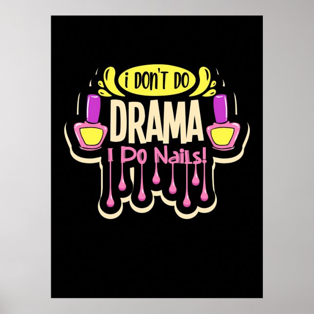 Jag gör Nagel Poster (Framsidan)