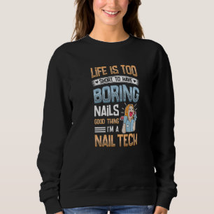 Jag gör naglar Nageltekniker 1 T Shirt