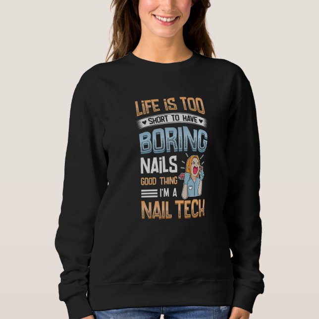 Jag gör naglar  Nageltekniker  1 T Shirt (Framsida)