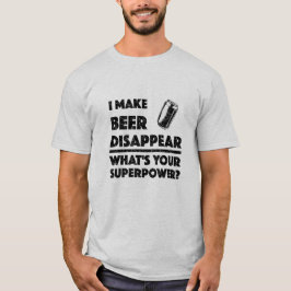 Jag gör så att öl försvinner - Manar Basic T-Shirt