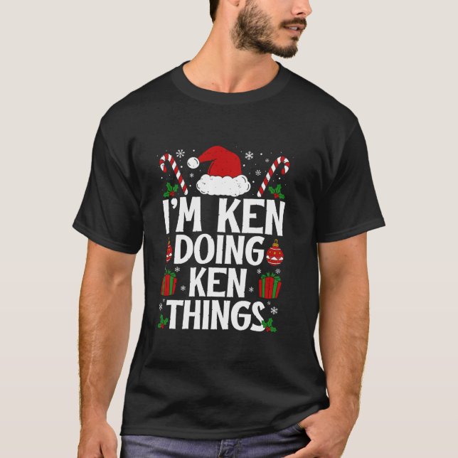 JAG GÖR SAK FUNNY DET HÄR ÄR MIN CHRISTMA T SHIRT (Framsida)