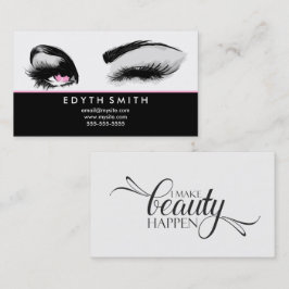 Jag gör skönhet att hända visitkort