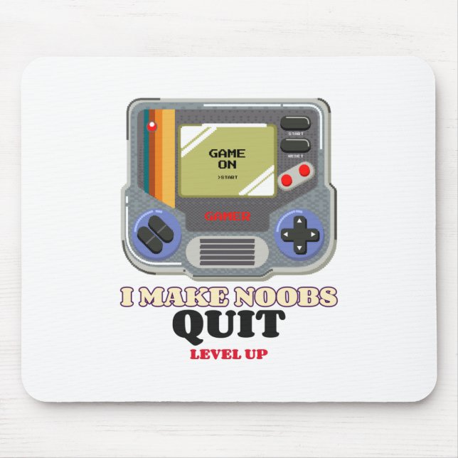 Jag gör slut på noobs Rage Musmatta (Framsidan)