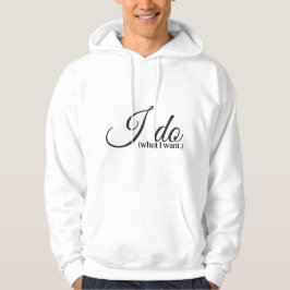 Jag gör som jag vill hoodie