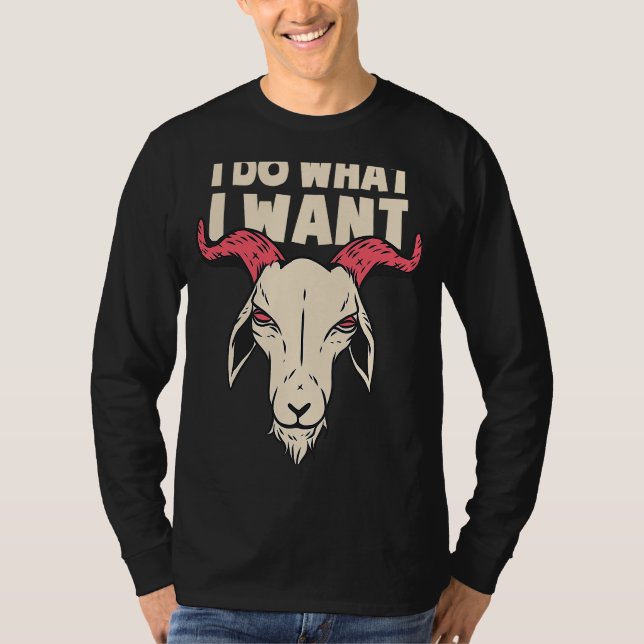 Jag gör som jag vill t shirt (Framsida)