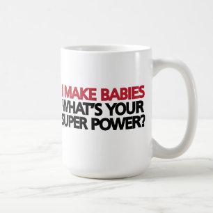 Jag gör Spädbarn till din Toppen. Kaffemugg