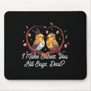 Jag gör Spädbarn till en nuny bride Humor framtida Musmatta