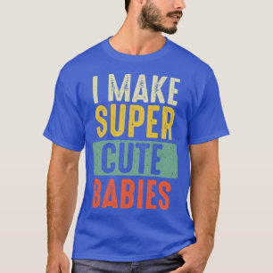 Jag gör Toppen Cute Spädbarn Shirt till en ny papp T