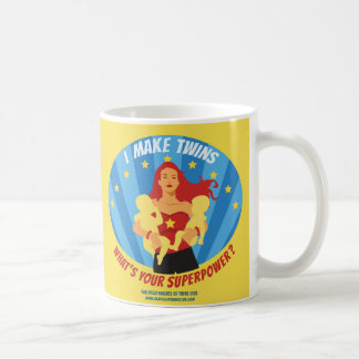 Jag gör twillingar - är vad din Superpower? Kaffemugg
