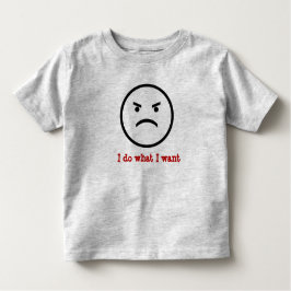 Jag gör vad jag önskar småbarnskjortan tröja