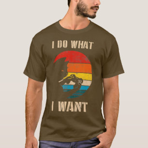 Jag gör vad jag vill att du spelar Retro-videospel T Shirt