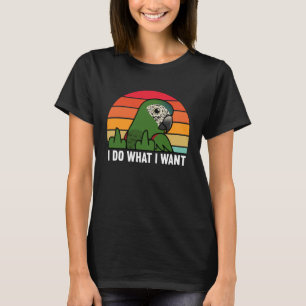 Jag gör vad jag vill ha Parrot I Hahns Macaw T Shirt