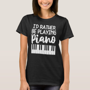 Jag Gör Vad Jag Vill Katt Kvinnlig Musiker Piano M T Shirt