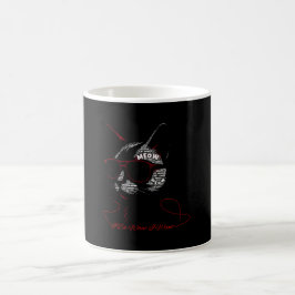 Jag Gör Vad Jag Vill Katt Typografi Kaffemugg