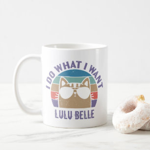 Jag Gör Vad Jag Vill Kattälskare Personlig Kaffemugg
