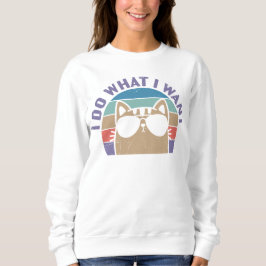 Jag Gör Vad Jag Vill Kattälskare T Shirt