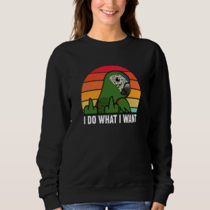 Jag Gör Vad Jag Vill Papegoja I Hahns Macaw T Shirt