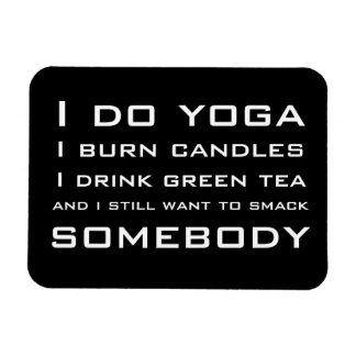 Jag gör Yoga Magnet